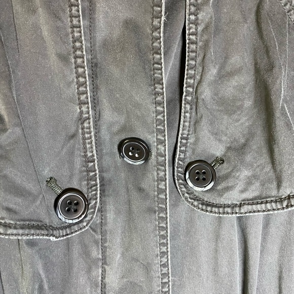 Free People 1970 Utility Trench Military Coat Ladies Small - Picture 4 of 16